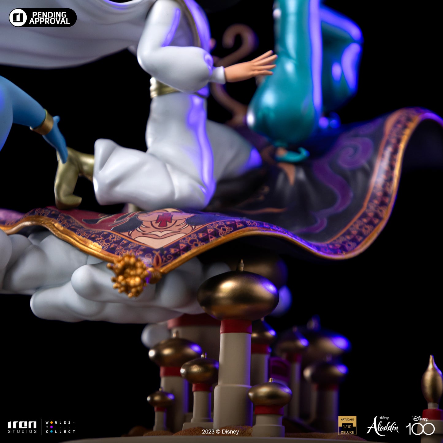 ALADDIN AND JASMINE DELUXE - DISNEY CLASSICS - ART SCALE 1/10