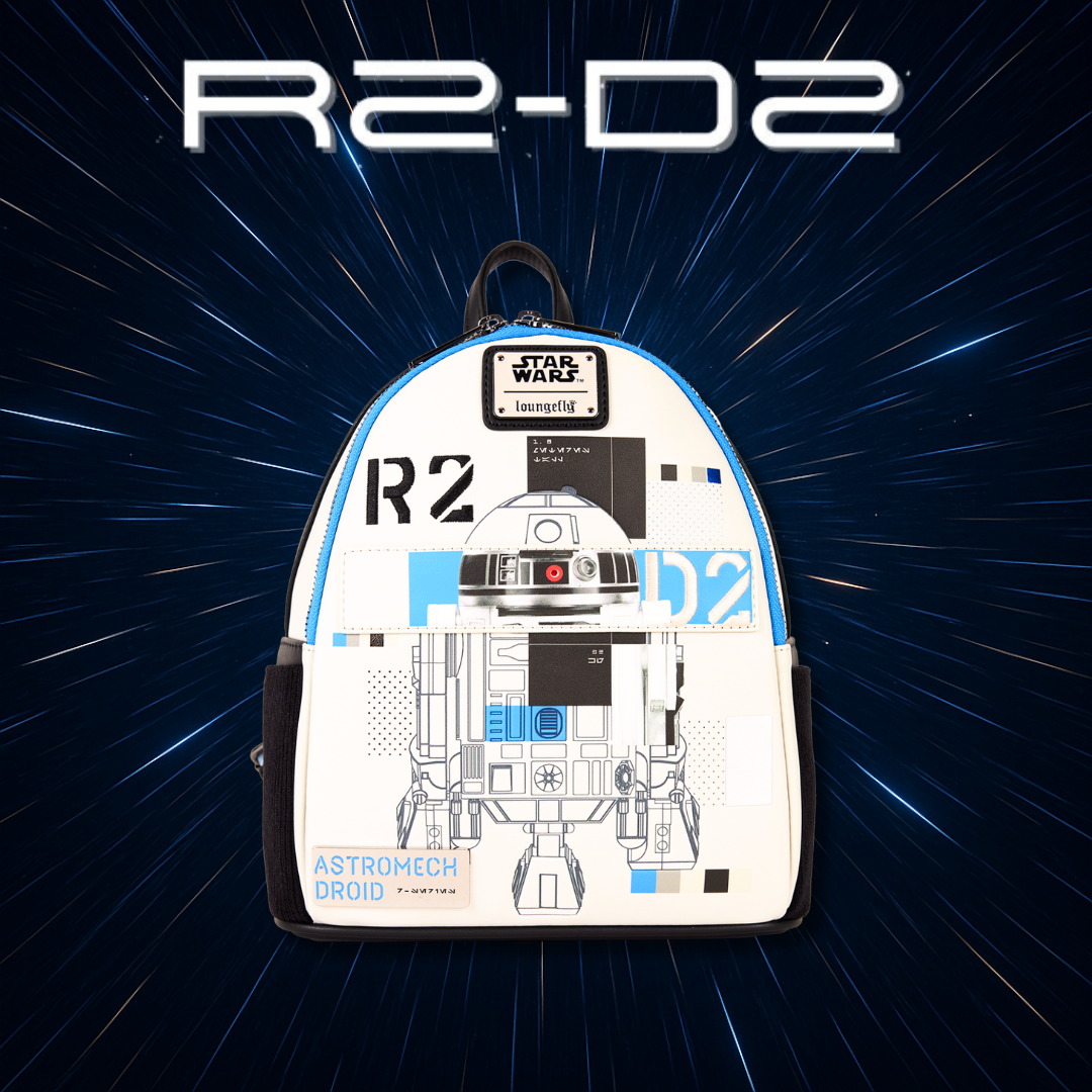 Star Wars: The Power of the Force R2-D2 Astromech Droid Light-Up Mini Backpack