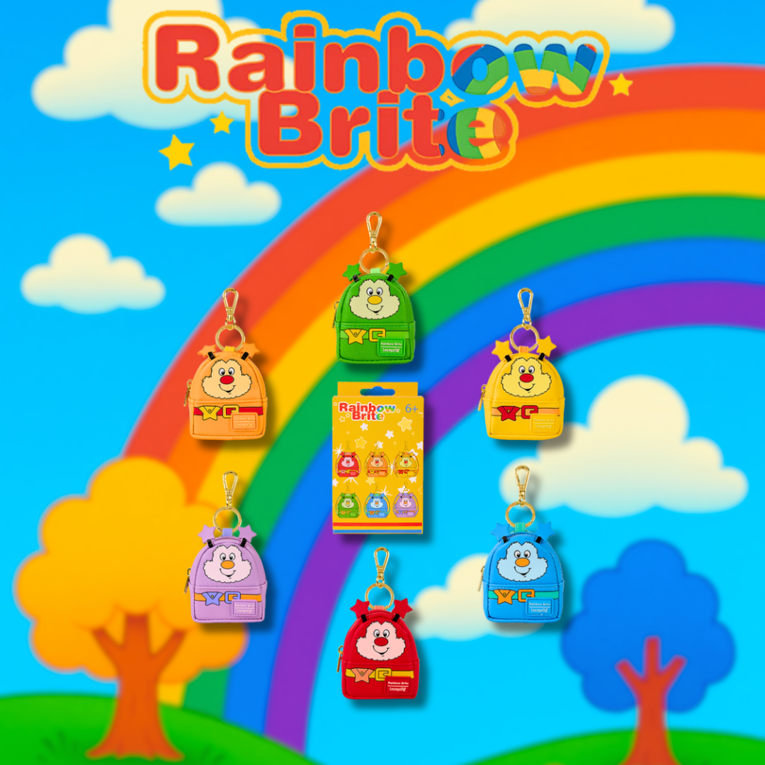 Rainbow Brite™ ORANGE Rainbow Sprites Cosplay Mystery Mini Backpack Keychain Charm