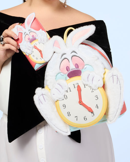Disney Alice in Wonderland White Rabbit Cosplay Mini Backpack