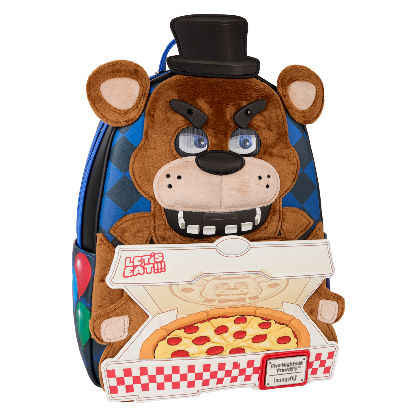 Five Nights at Freddy's Freddy Fazbear Plush Cosplay Lenticular Mini Backpack