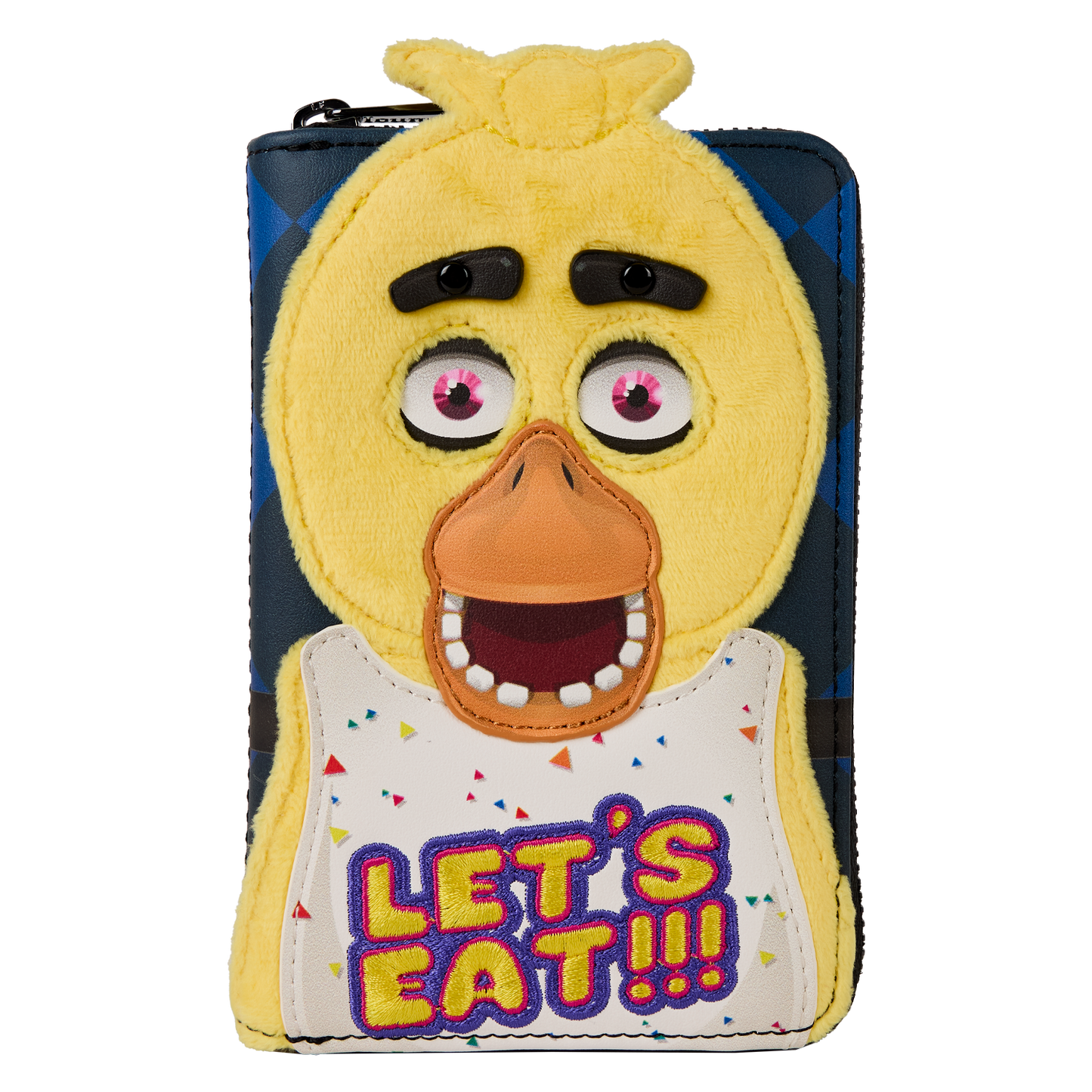 Five Nights at Freddys Chica Plush Cosplay Zip Around Wallet
