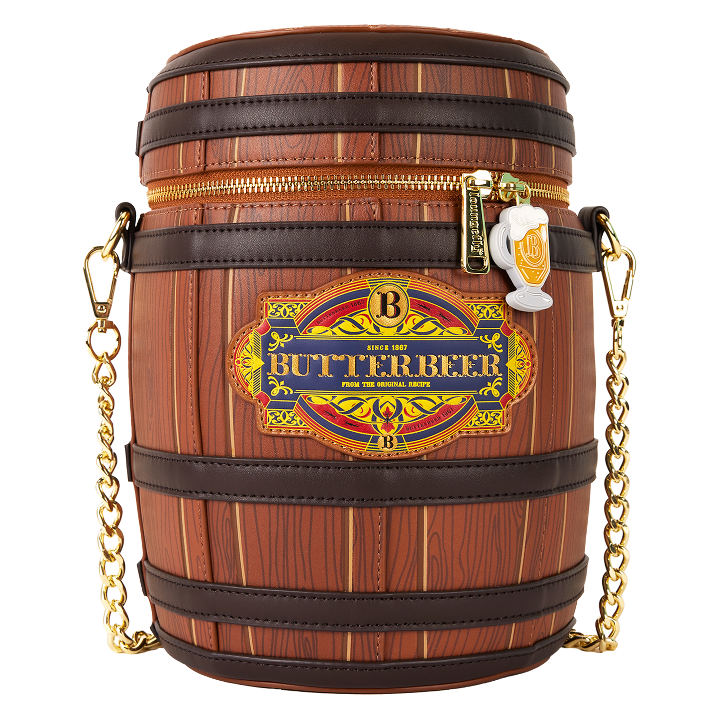WB Harry Potter Butterbeer Barrel Crossbody Bag