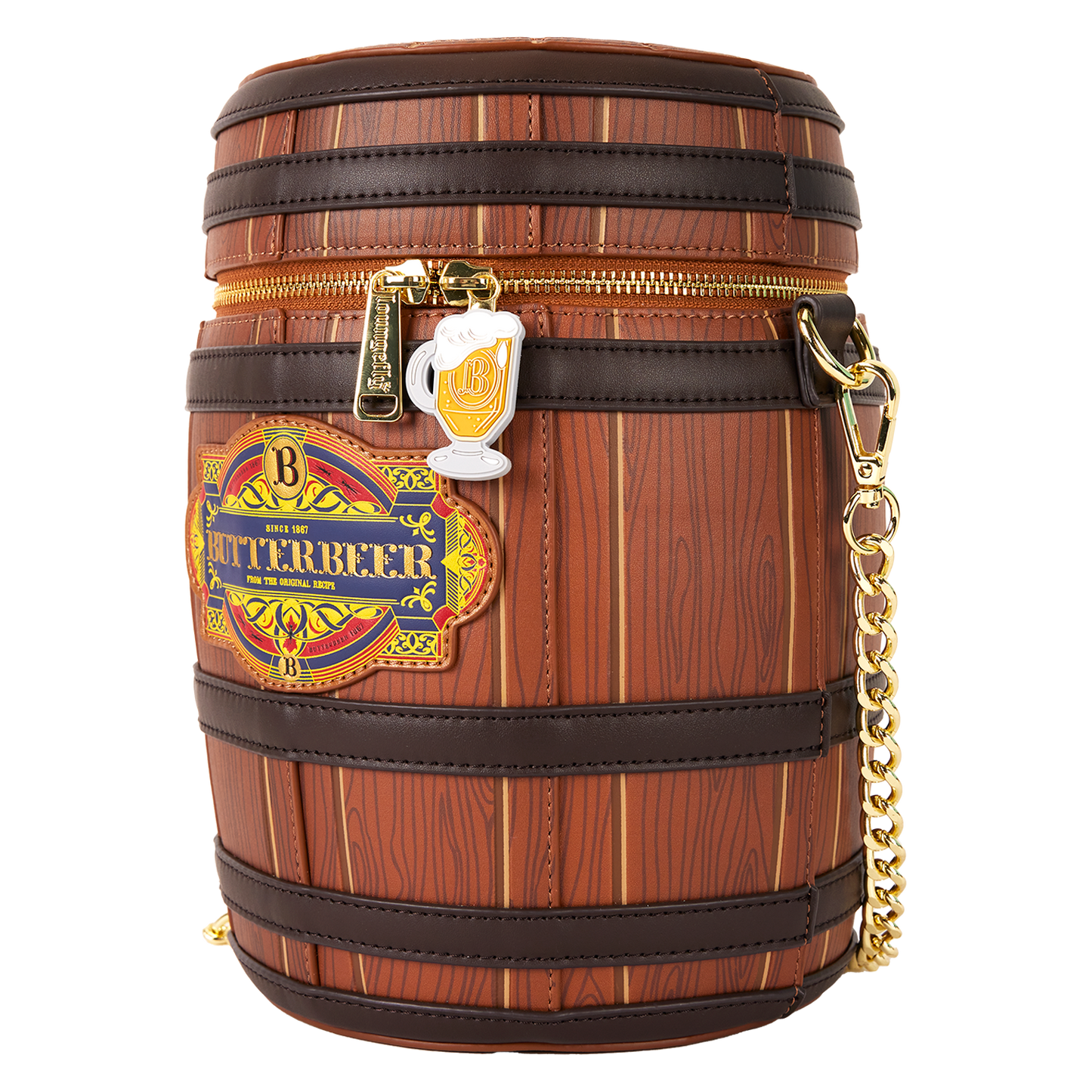 WB Harry Potter Butterbeer Barrel Crossbody Bag