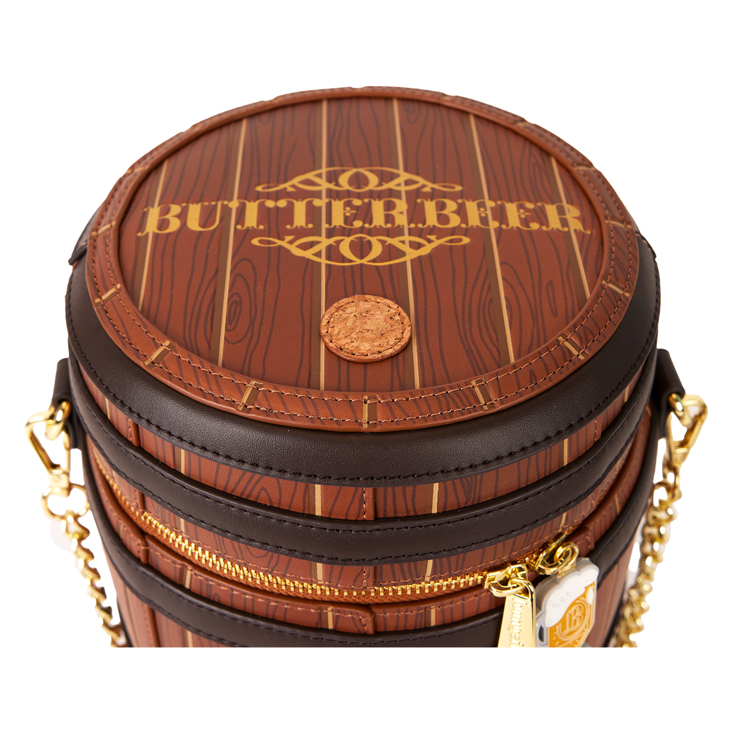 WB Harry Potter Butterbeer Barrel Crossbody Bag
