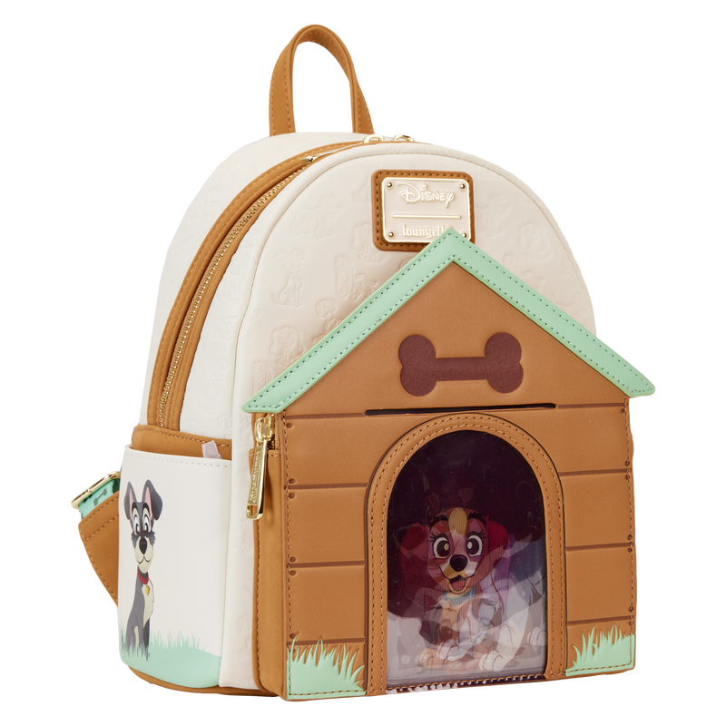 I Heart Disney Dogs Doghouse Triple Lenticular Mini Backpack
