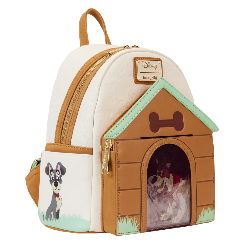 I Heart Disney Dogs Doghouse Triple Lenticular Mini Backpack