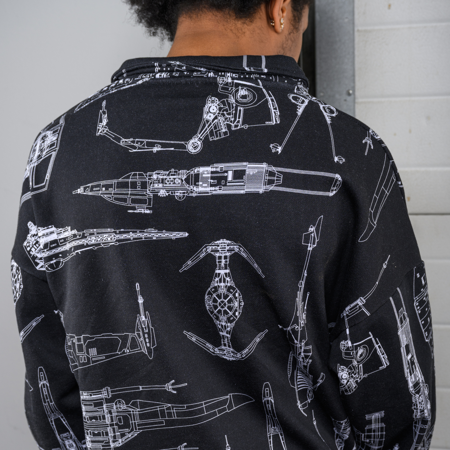 Star Wars Ship Slouch Sweater