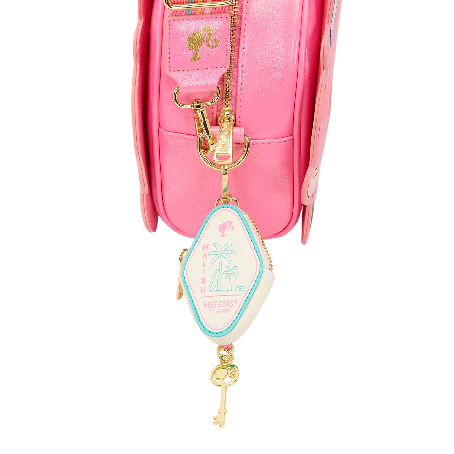 Barbie Corvette Car Light-Up Crossbody Bag with Coin Bag