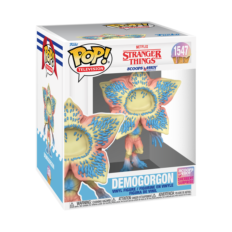 Stranger Things Demogorgon (Scoops Ahoy) Super 6-Inch Funko Pop! Vinyl Figure #1547