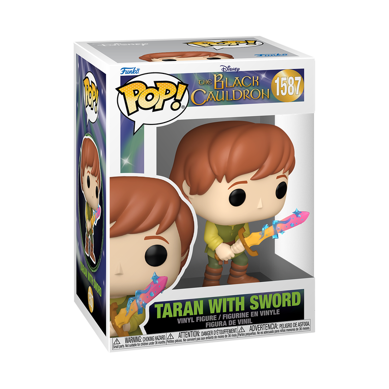 The Black Cauldron Taran with Sword Funko Pop! Vinyl Figure #1587