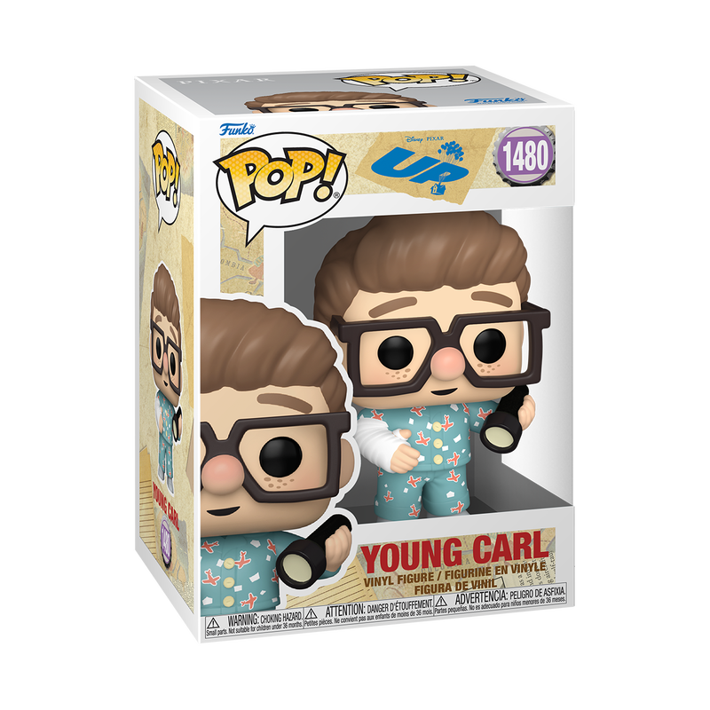 Up Young Carl with Flashlight Funko Pop! Vinyl Figure #1480
