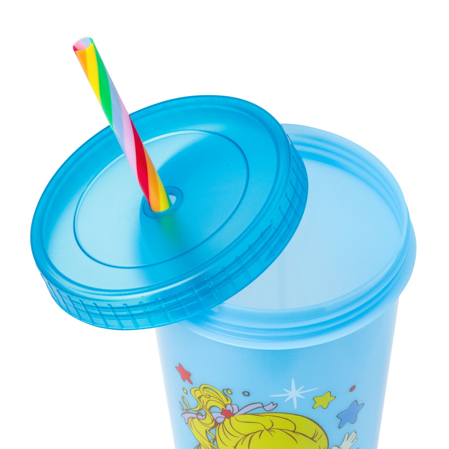 Rainbow Brite Color Kids 24oz 4pk Color Change Tumbler Set