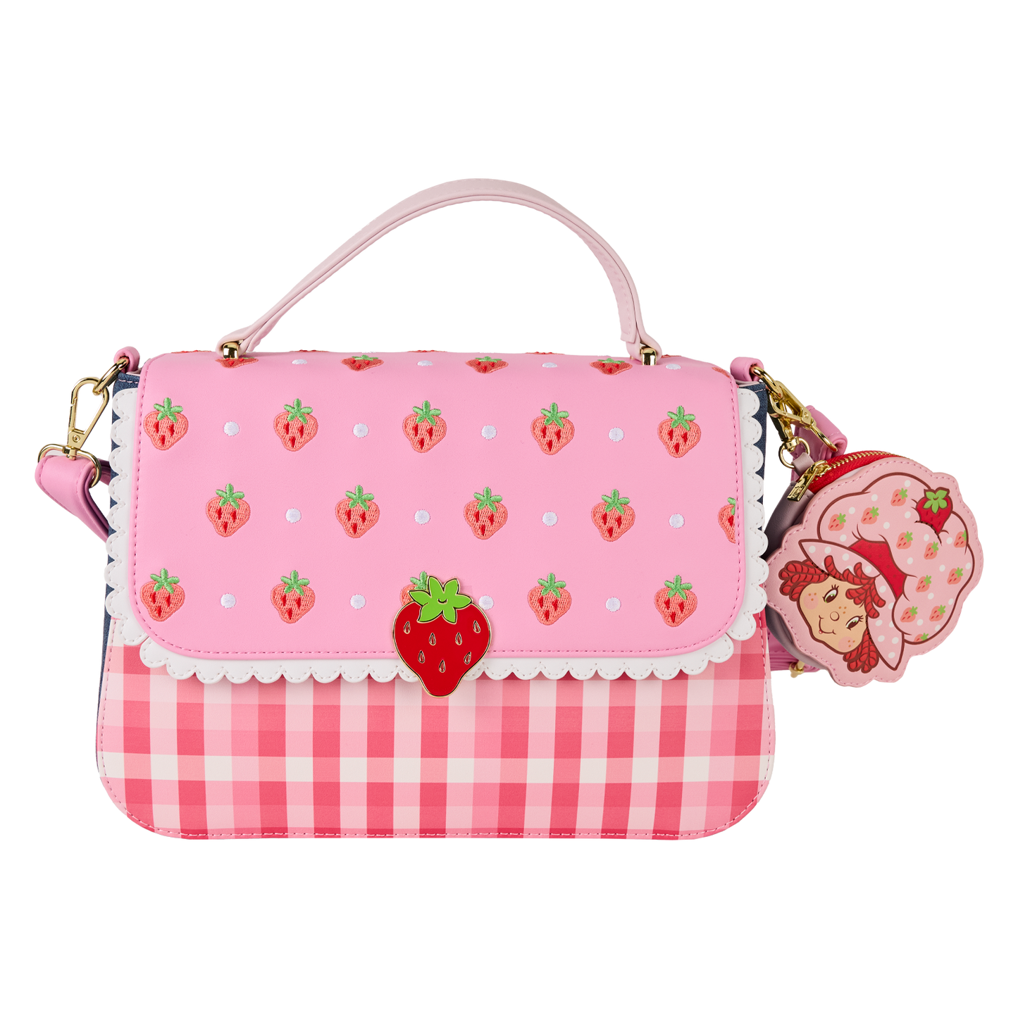 STRAWBERRY SHORTCAKE CROSSBODY BAG WITH COIN BAG