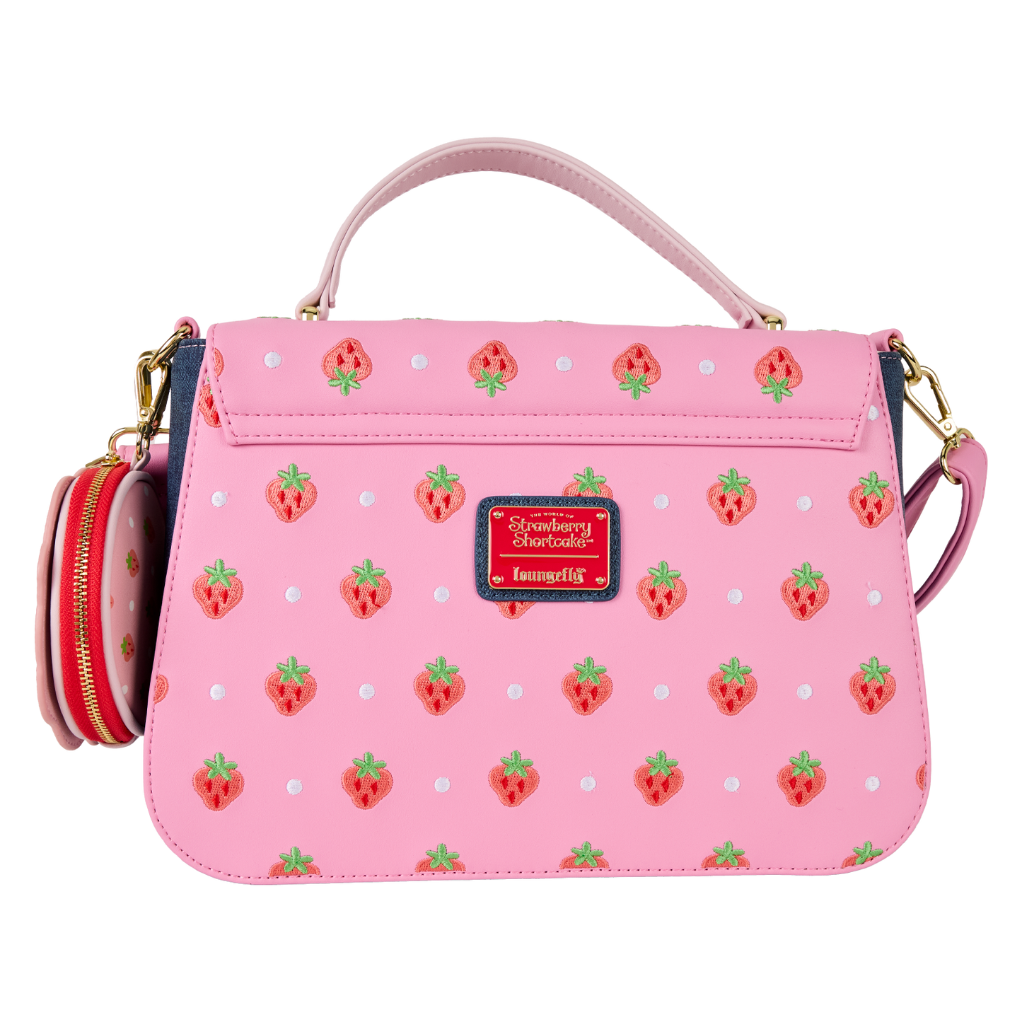 STRAWBERRY SHORTCAKE CROSSBODY BAG WITH COIN BAG