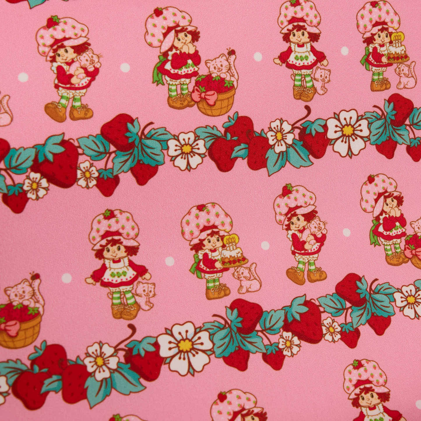 STRAWBERRY SHORTCAKE CROSSBODY BAG WITH COIN BAG
