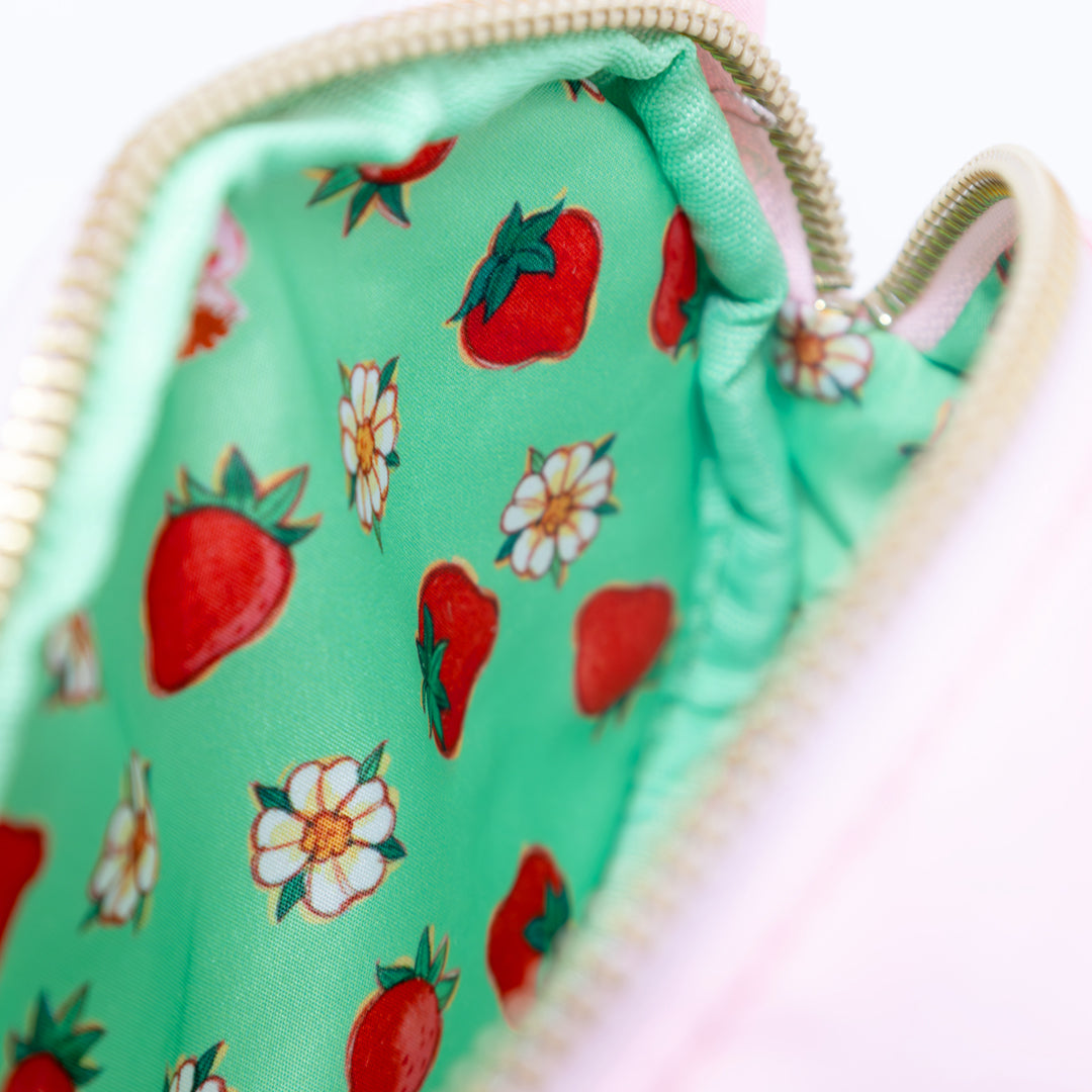Strawberry Shortcake™ Custard Plush Scented Coin Bag with Strap