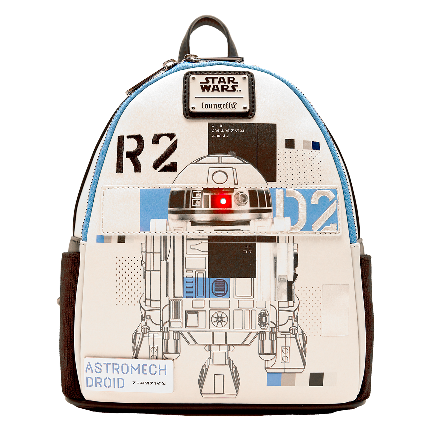 Star Wars: The Power of the Force R2-D2 Astromech Droid Light-Up Mini Backpack