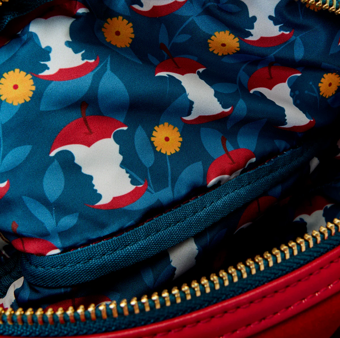 Disney Snow White Classic Bow Velvet Belt Bag