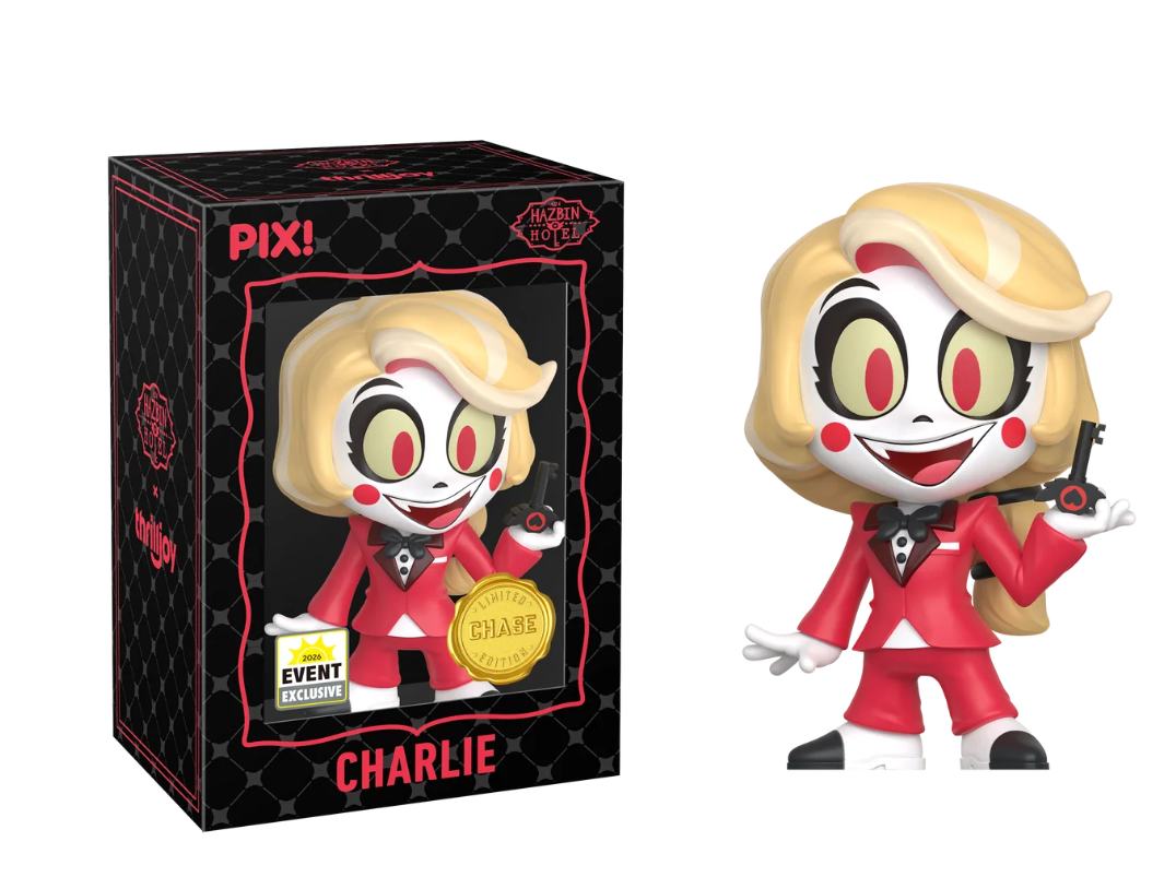 Hazbin Hotel Lucifer Pix! Vinyl Figure - 2026 Convention Exclusive