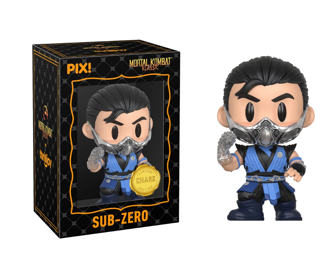 Mortal Kombat Sub-Zero Pix Vinyl Figure: The Ice Ninja