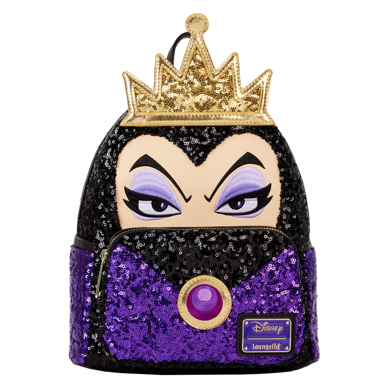 Snow White Evil Queen Sequin Cosplay Mini Backpack