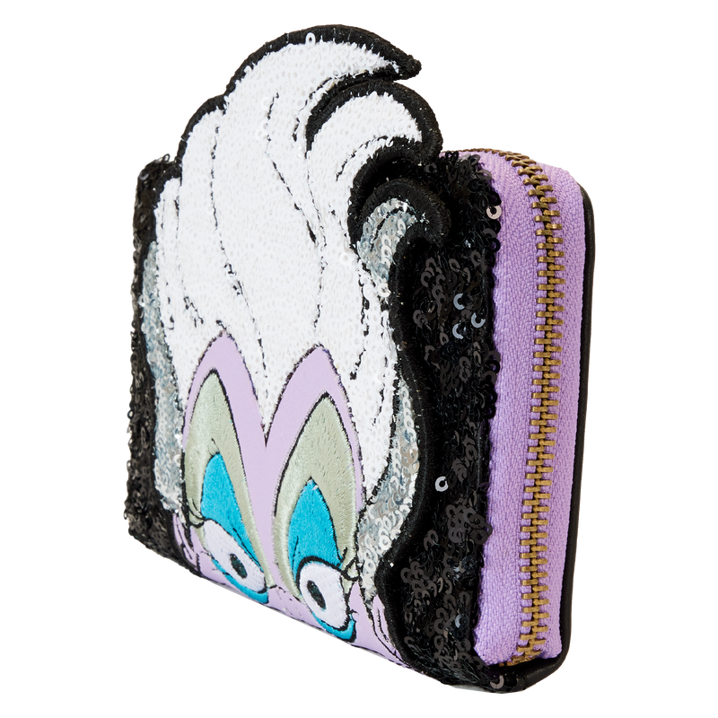 Ursula Sequin Cosplay Zip Around Wallet