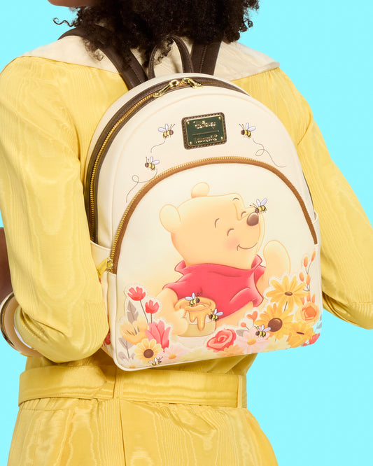 Winnie the Pooh Bees & Flowers Mini Backpack