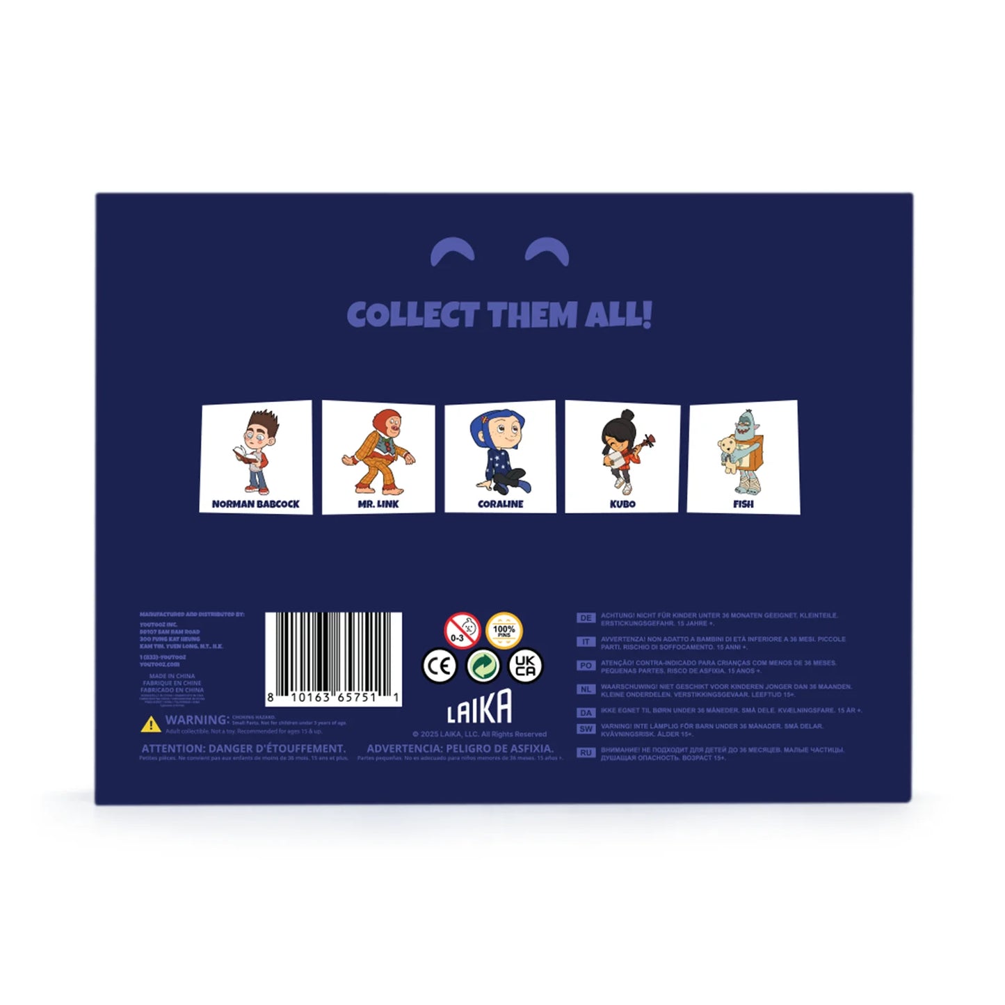 Laika Pin Set - LIMITED EDITION - (PRE-ORDER - NOV)