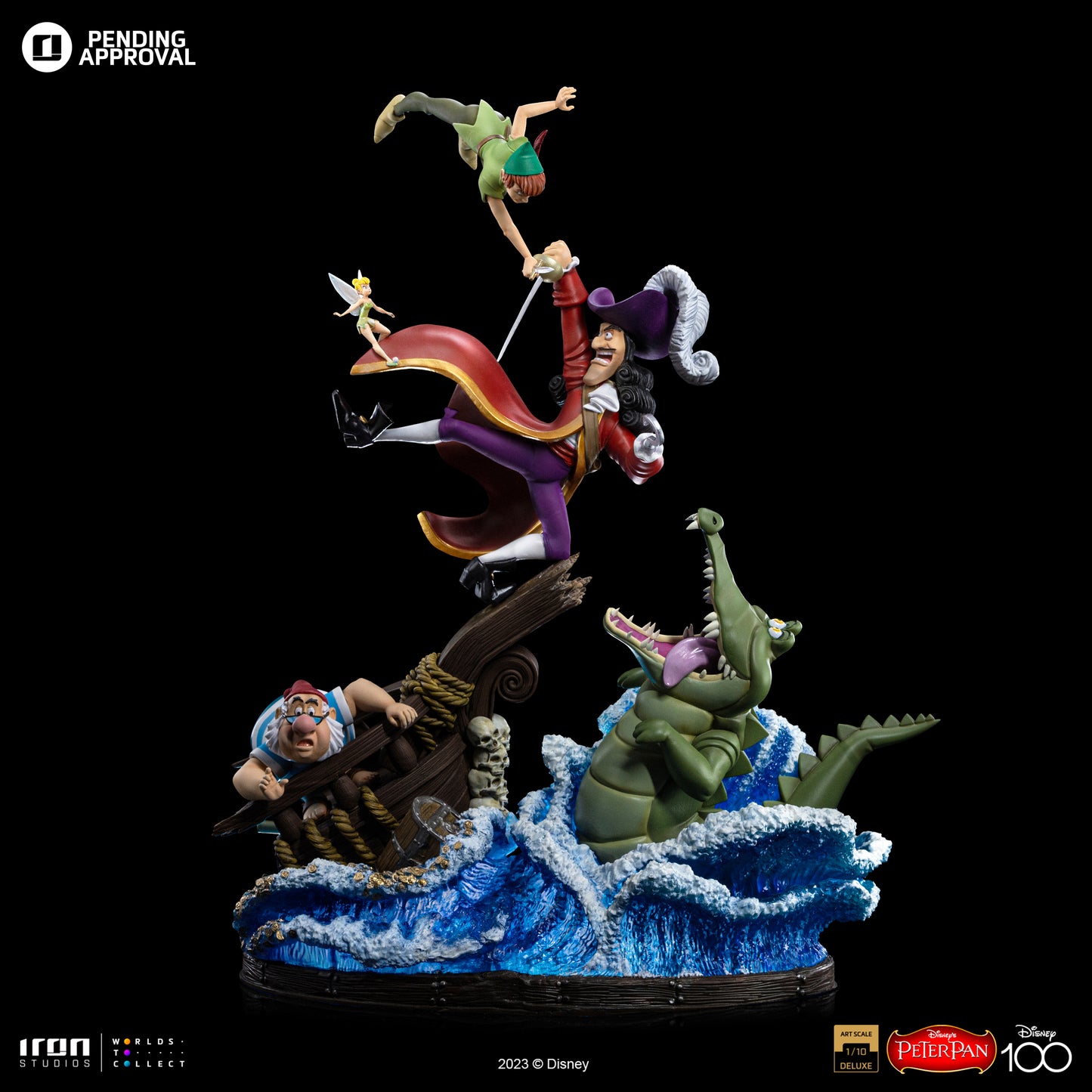 PETER PAN DELUXE - DISNEY 100TH - PETER PAN - ART SCALE 1/10
