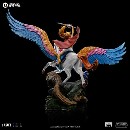 SHE-RA AND SWIFT WIND DELUXE - MASTERS OF THE UNIVERSE - ART SCALE 1/10