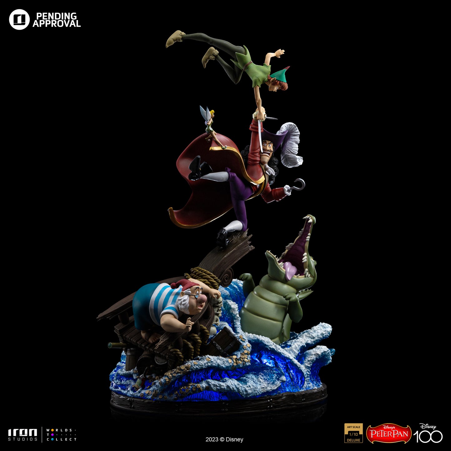PETER PAN DELUXE - DISNEY 100TH - PETER PAN - ART SCALE 1/10