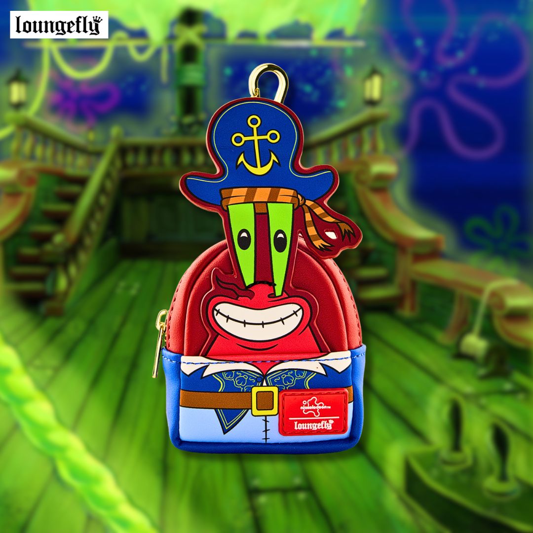 Mr. Krabs Mini Backpack Keychain Charm - PREORDER DEC