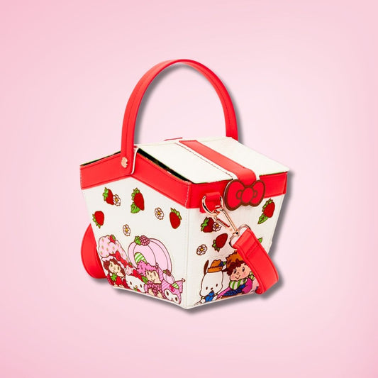 Sanrio Hello Kitty & Friends x Strawberry Shortcake Scented Figural Basket Crossbody Bag