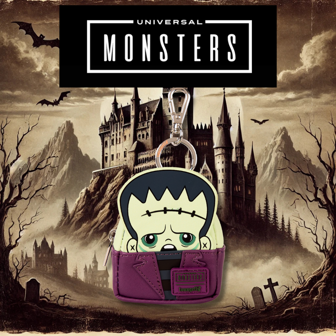 UNIVERSAL MONSTERS FRANKESTEIN'S MONSTER MINI BACKPACK KEYCHAIN CHARM