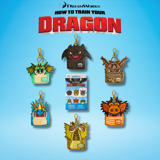 TOOTHLESS MINI BACKPACK KEYCHAIN CHARM