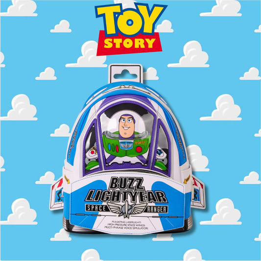 Toy Story 30th Anniversary Buzz Lightyear Glow In Dark & Sound Mini Backpack