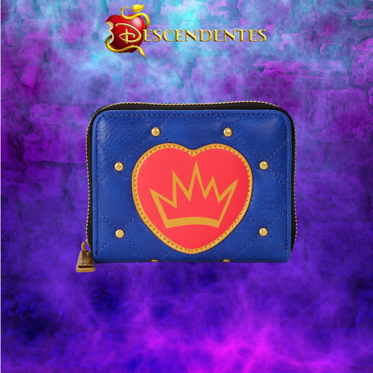Descendants Evie Cosplay Zip Around Wallet