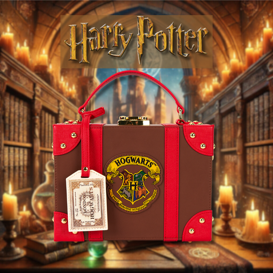 Harry Potter Hogwarts Express Luggage Trunk Crossbody Bag