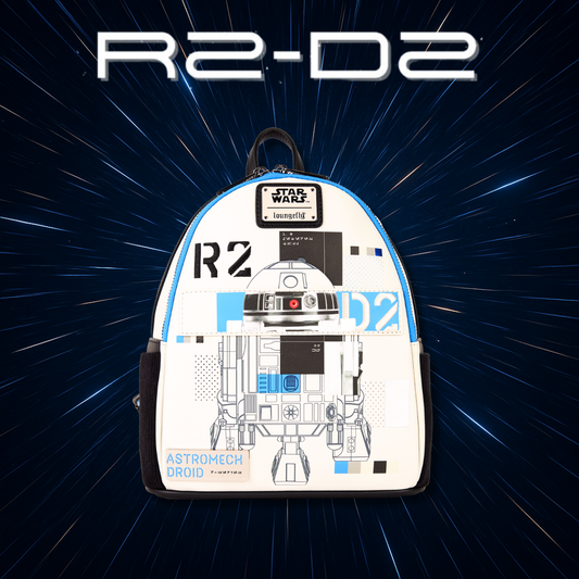 Star Wars: The Power of the Force R2-D2 Astromech Droid Light-Up Mini Backpack