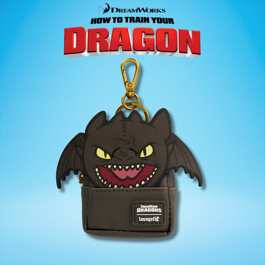 TOOTHLESS MINI BACKPACK KEYCHAIN CHARM