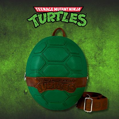 Teenage Mutant Ninja Turtles Figural Shell Convertible Mini Backpack & Crossbody Bag