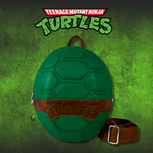 Teenage Mutant Ninja Turtles Figural Shell Convertible Mini Backpack & Crossbody Bag