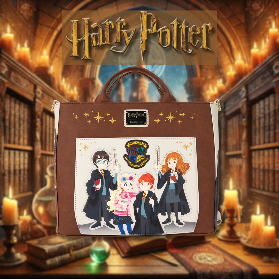 Harry Potter Hogwarts Convertible Backpack & Tote Bag