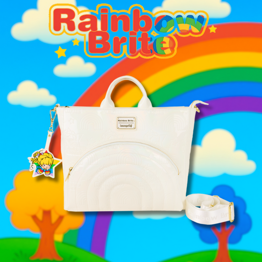 Rainbow Brite™ Iridescent Convertible Backpack & Tote Crossbody Bag