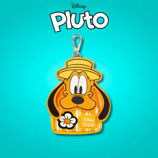 PLUTO PINSTRIPE DAPPER 95TH ANNIVERSARY KEYCHAIN BAG CHARM