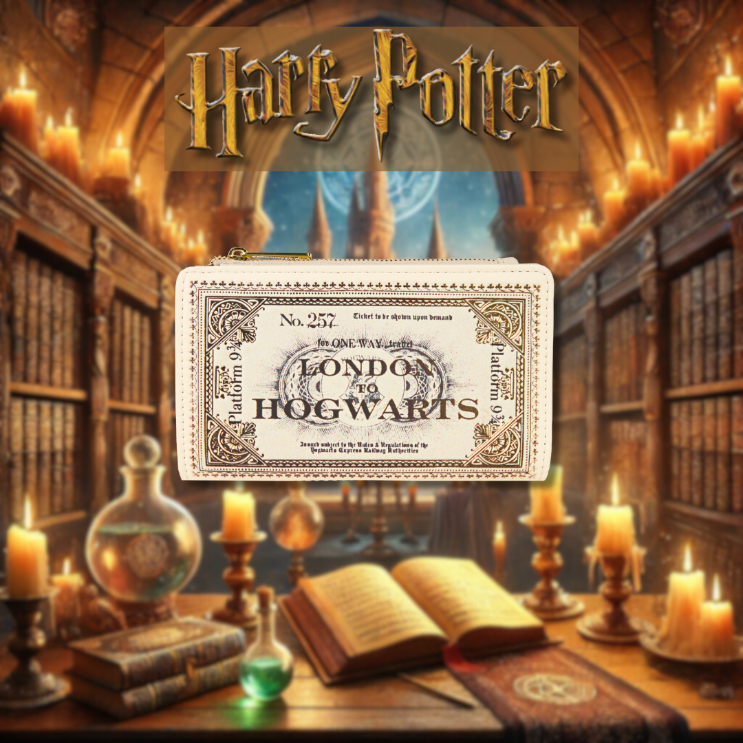 Harry Potter Hogwarts Express Ticket Bifold Wallet