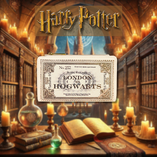 Harry Potter Hogwarts Express Ticket Bifold Wallet