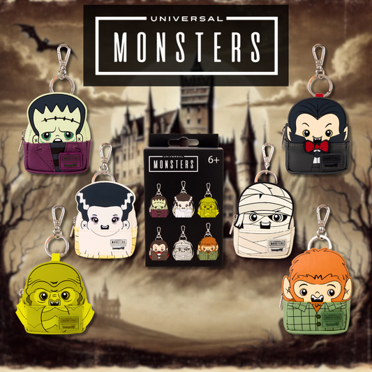 Universal Monsters Mystery Mini Backpack Keychain