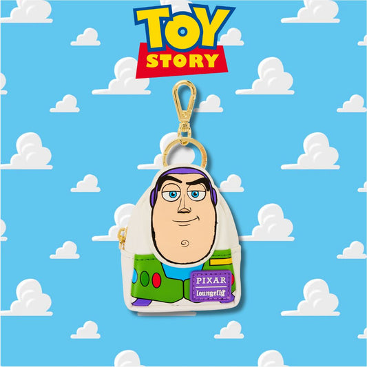 Toy Story 30th Anniversary BUZZ LIGHTYEAR Mini Backpack Keychain Charm